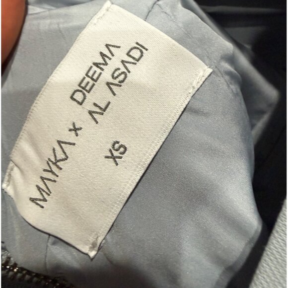 MAYKA X DEEMA AL ASADI BLUE DRESS Size XS - Picture 8 of 8